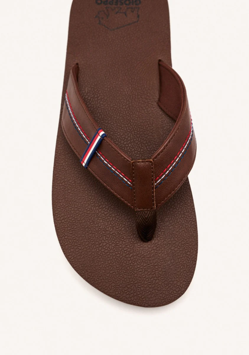 BROWN SANDALS WITH COLORFUL DETAILS FOR MEN CUTLER - Image 3