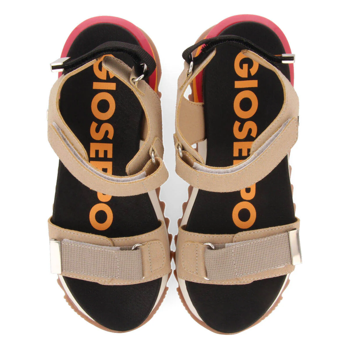 Buire women's sporty beige sandals