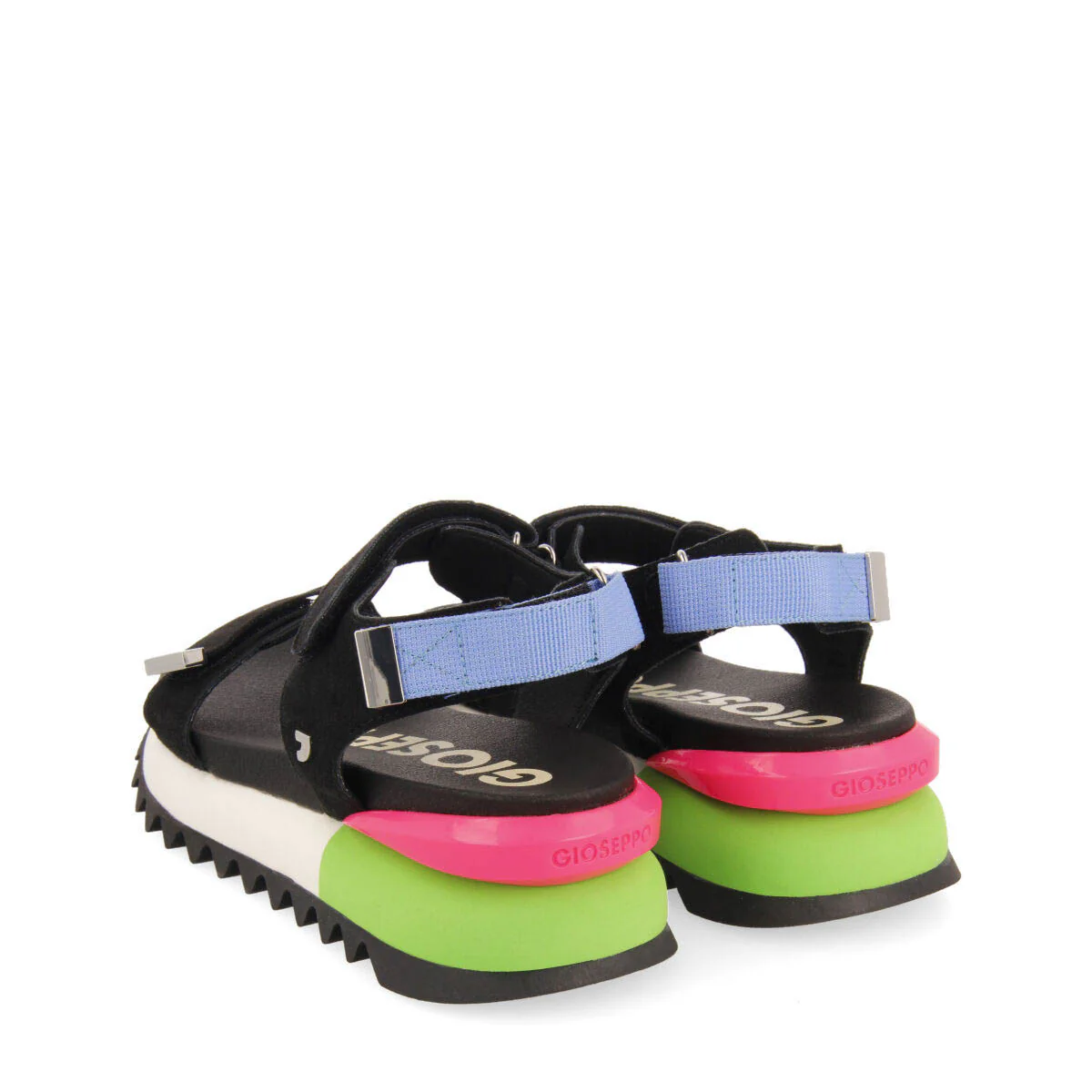 Buire women's sporty black sandals - Image 4