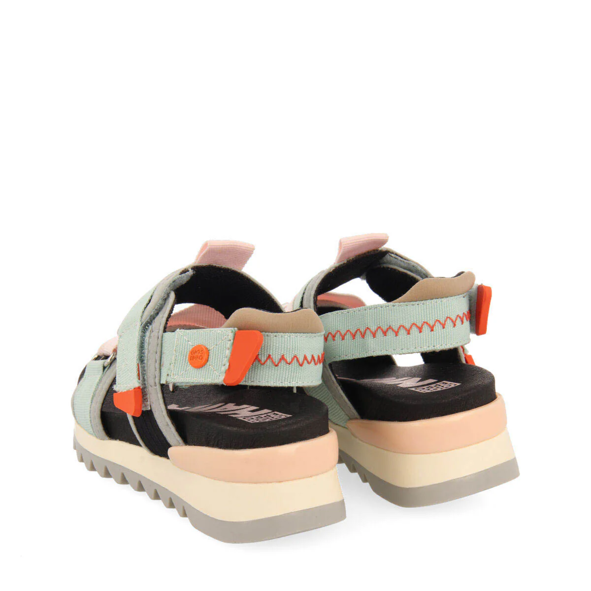 Bundall girls mesh sandals with adjustable black straps - Image 4