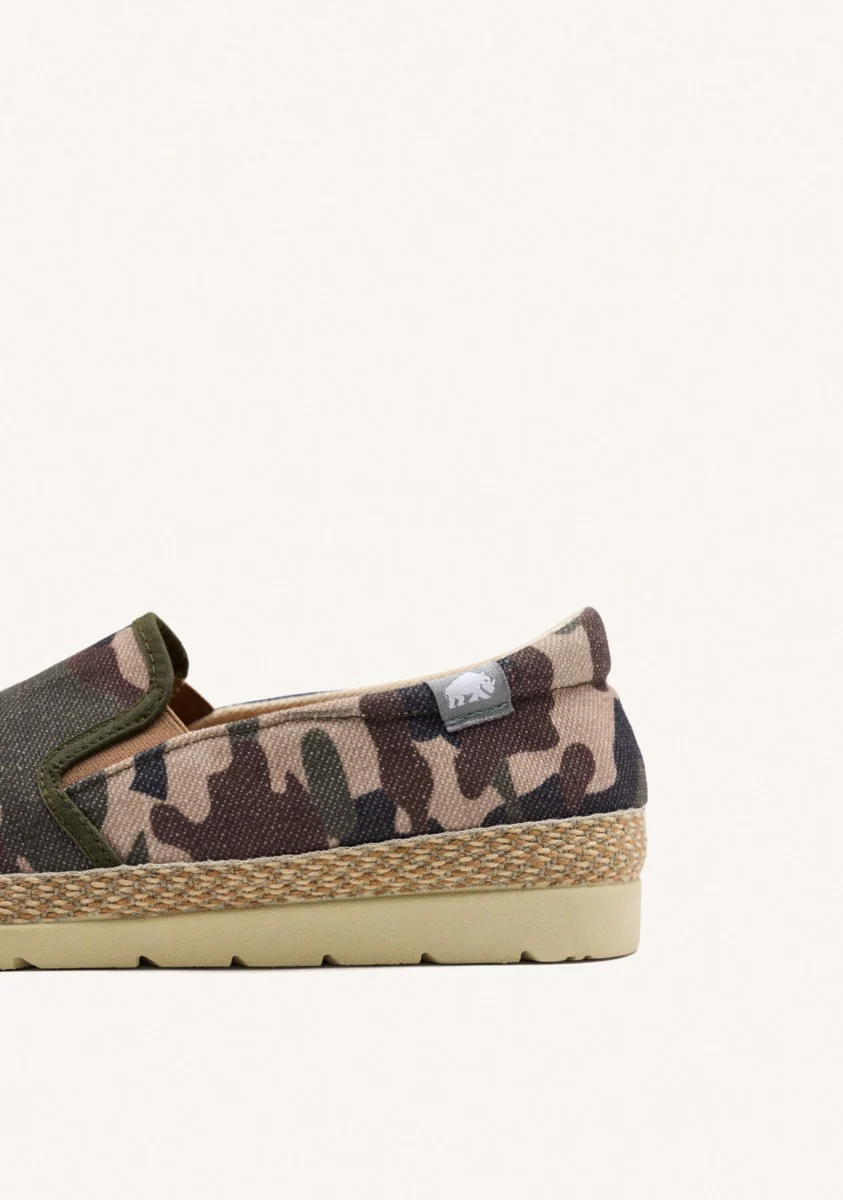 CAMOUFLAGE PRINT ESPADRILLES WITH RECYCLED COTTON FOR MEN VALRICO - Image 3