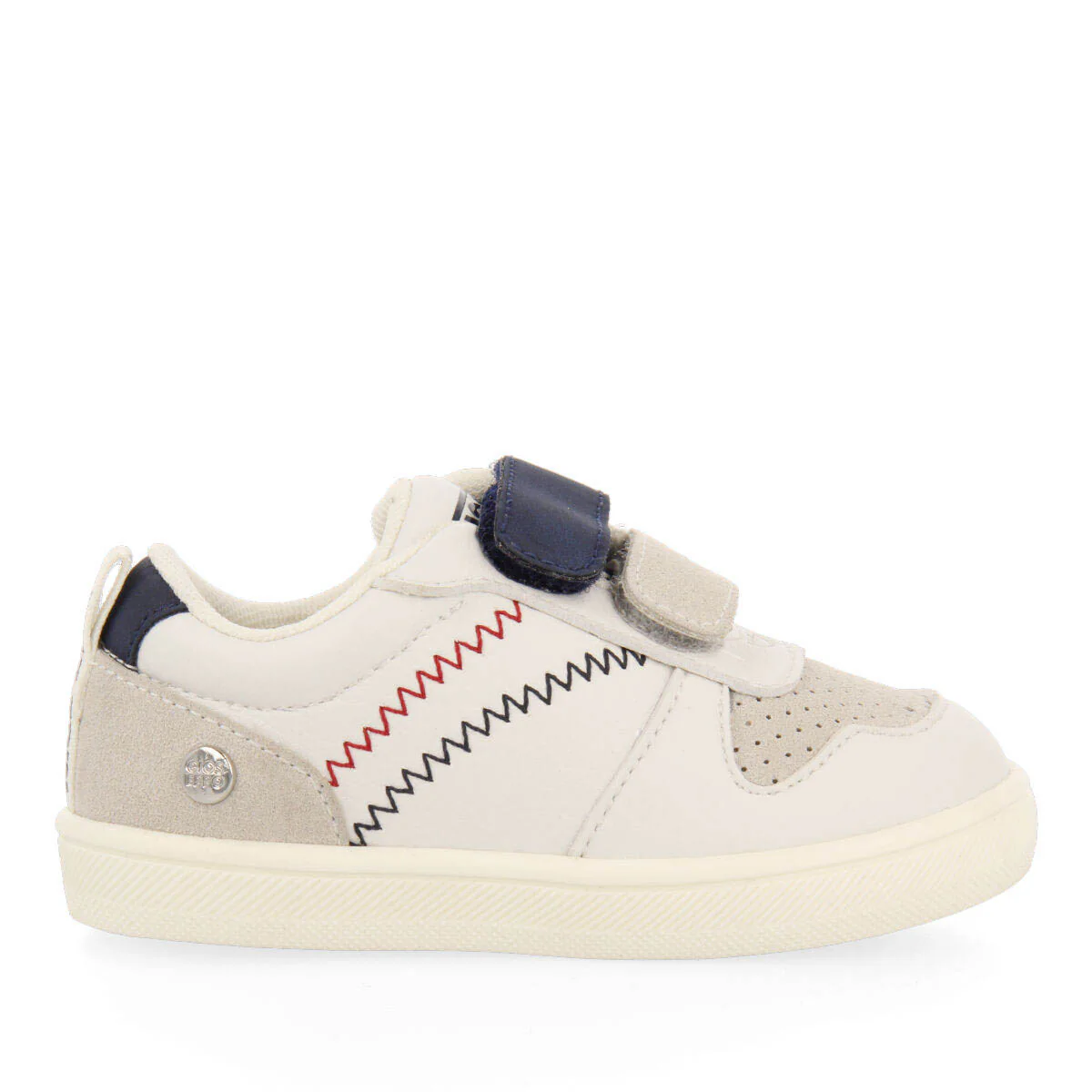 Campoi babies navy blue sneakers with adjustable fastenings