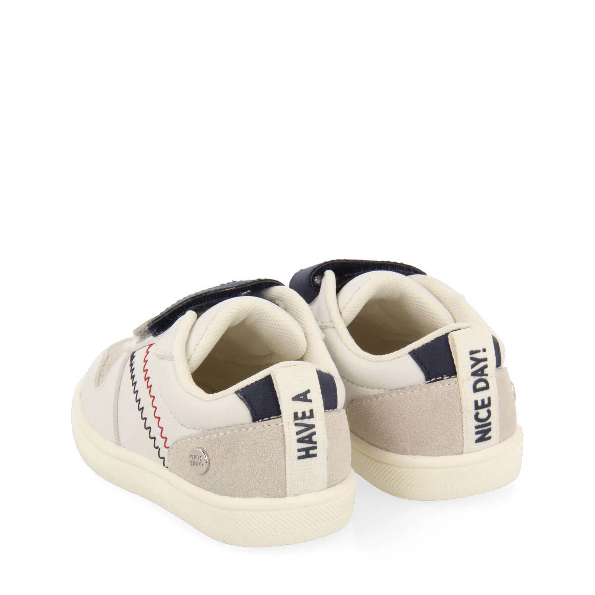 Campoi babies navy blue sneakers with adjustable fastenings - Image 3