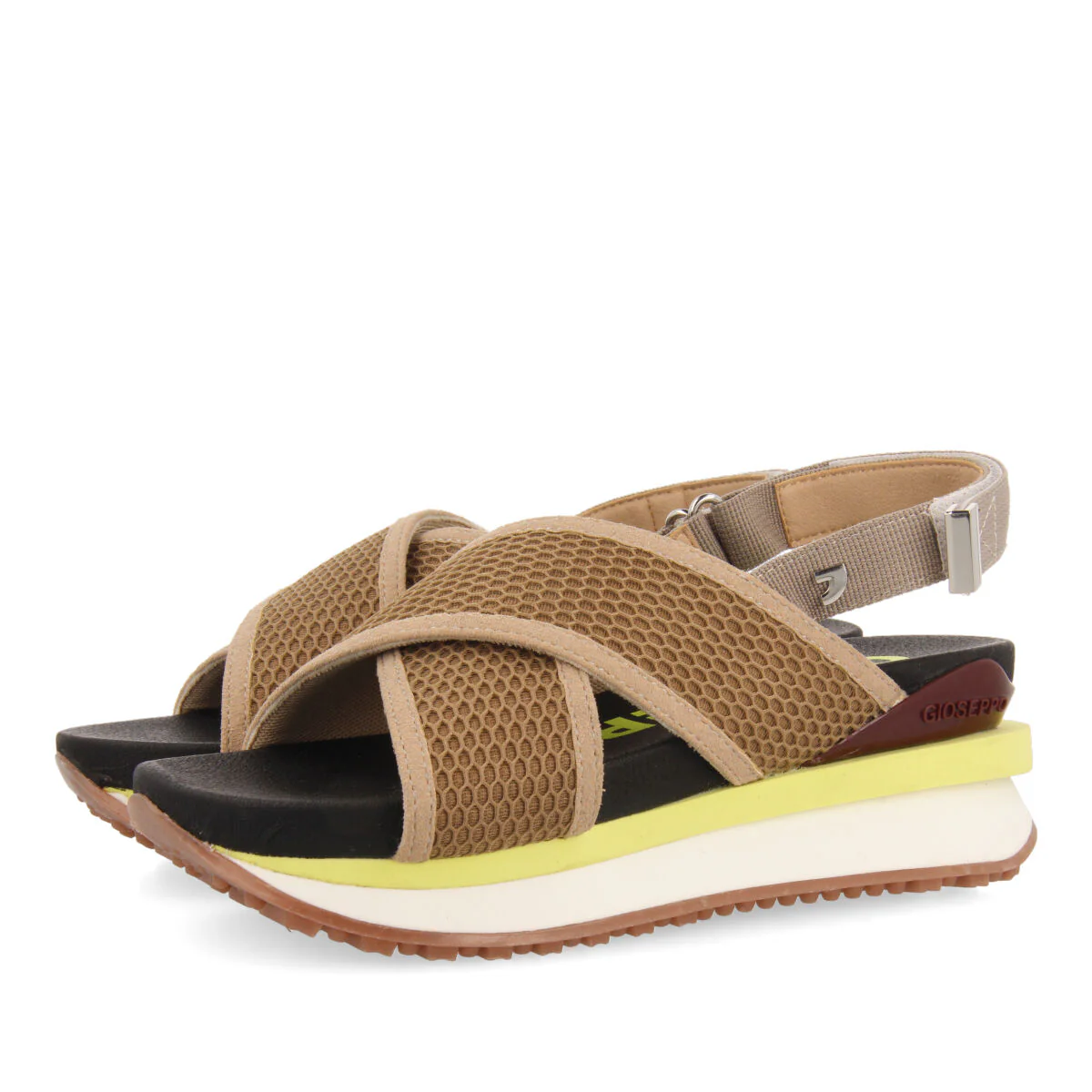 Caturai women's sporty beige mesh sandals - Image 3