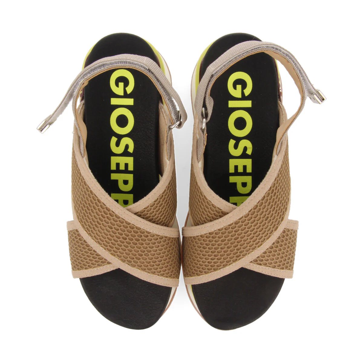 Caturai women's sporty beige mesh sandals - Image 4