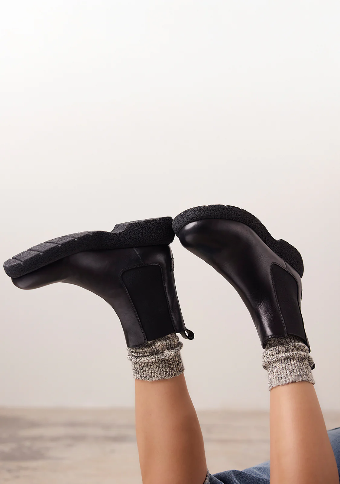 CHELSEA LEATHER ANKLE BOOTS STEUBEN - Image 2