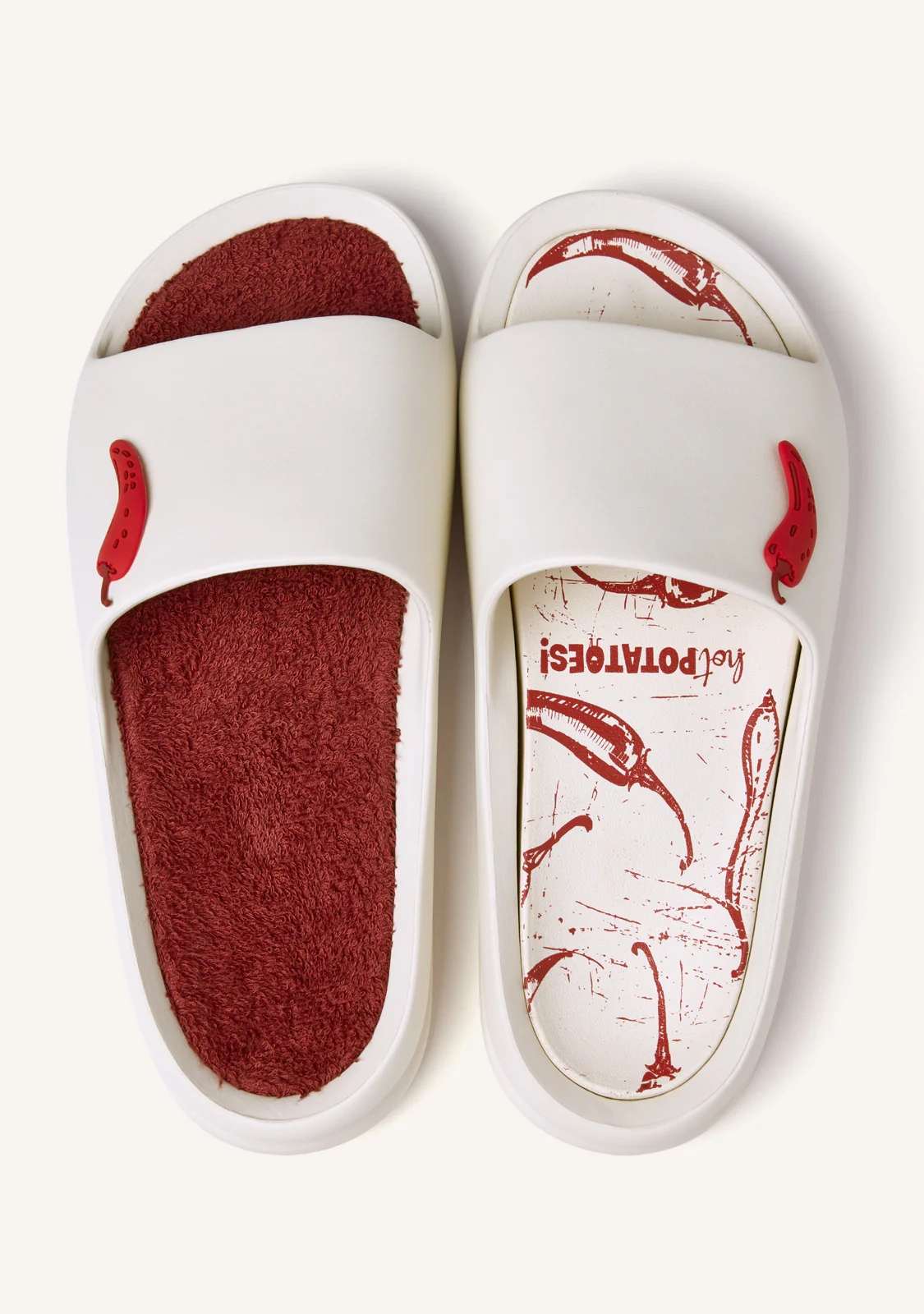 CHILLY PRINT SLIDE SANDALS NAVARINO - Image 3