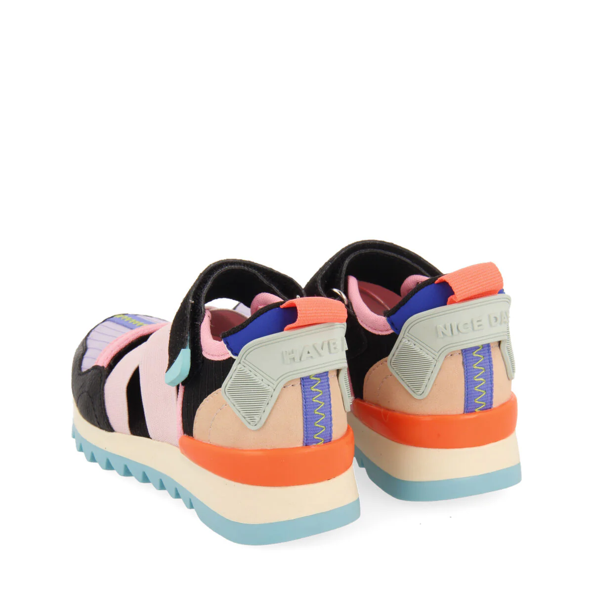BLACK OPEN SNEAKERS FOR GIRLS CIDRA - Image 4