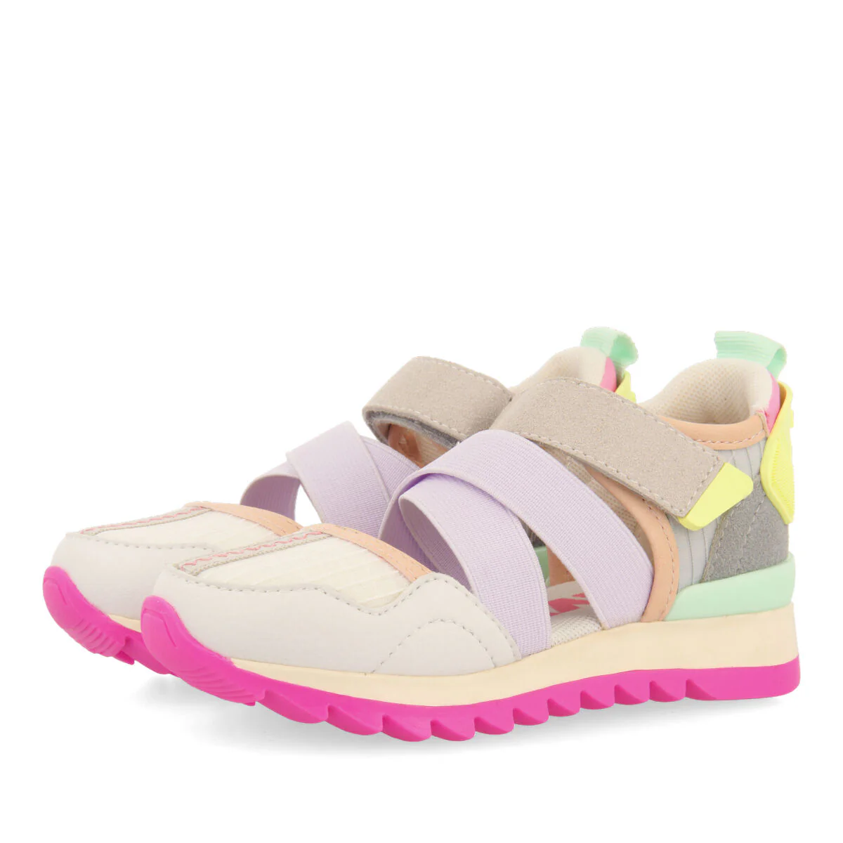 WHITE OPEN SNEAKERS FOR GIRLS CIDRA - Image 2