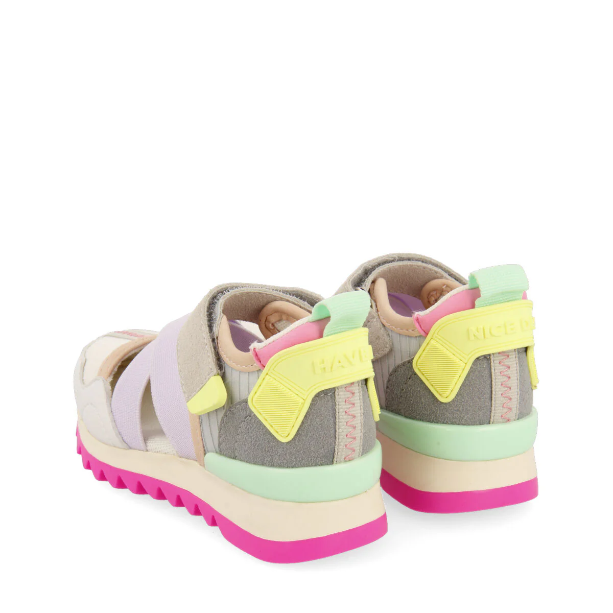 WHITE OPEN SNEAKERS FOR GIRLS CIDRA - Image 3