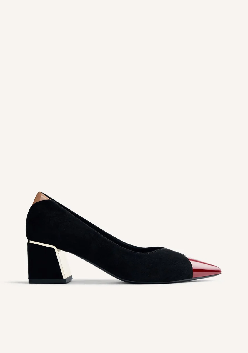 CONTRASTS HEELED SHOES CORCORAN