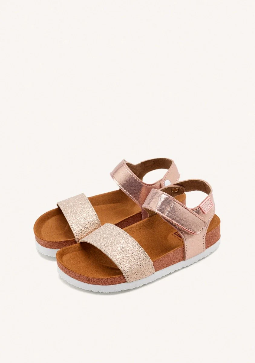 Copper flip flops with waterproof bio sole for girls MOERS - Image 2