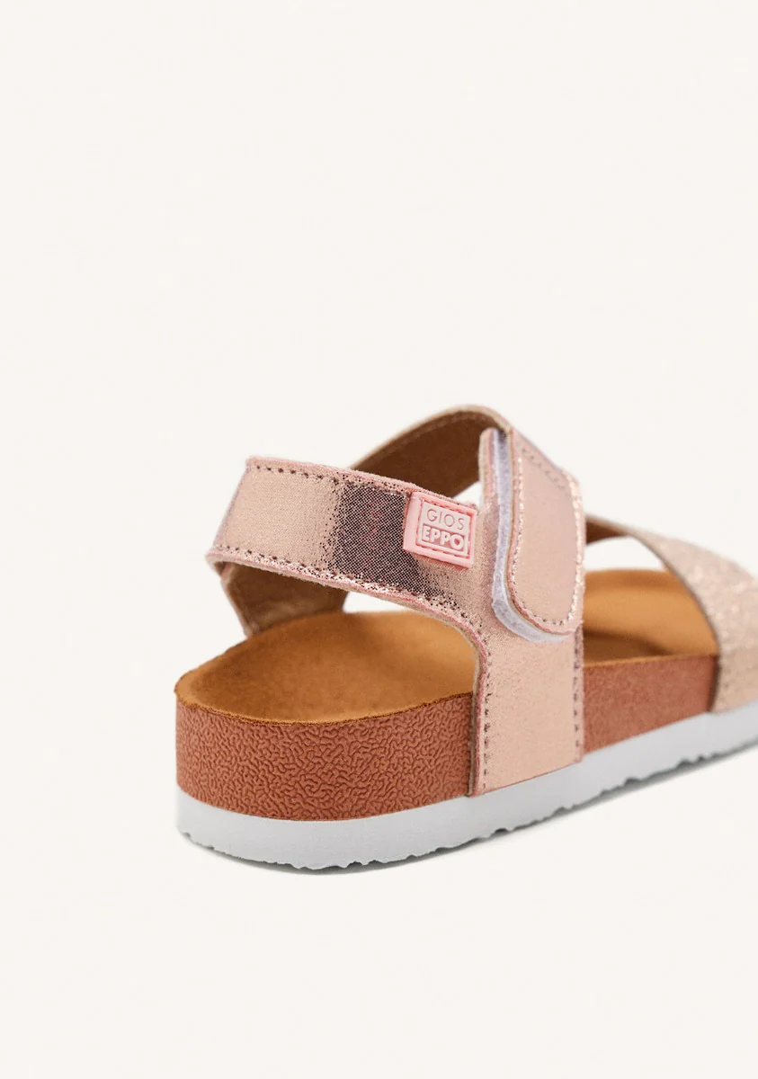 Copper flip flops with waterproof bio sole for girls MOERS - Image 3