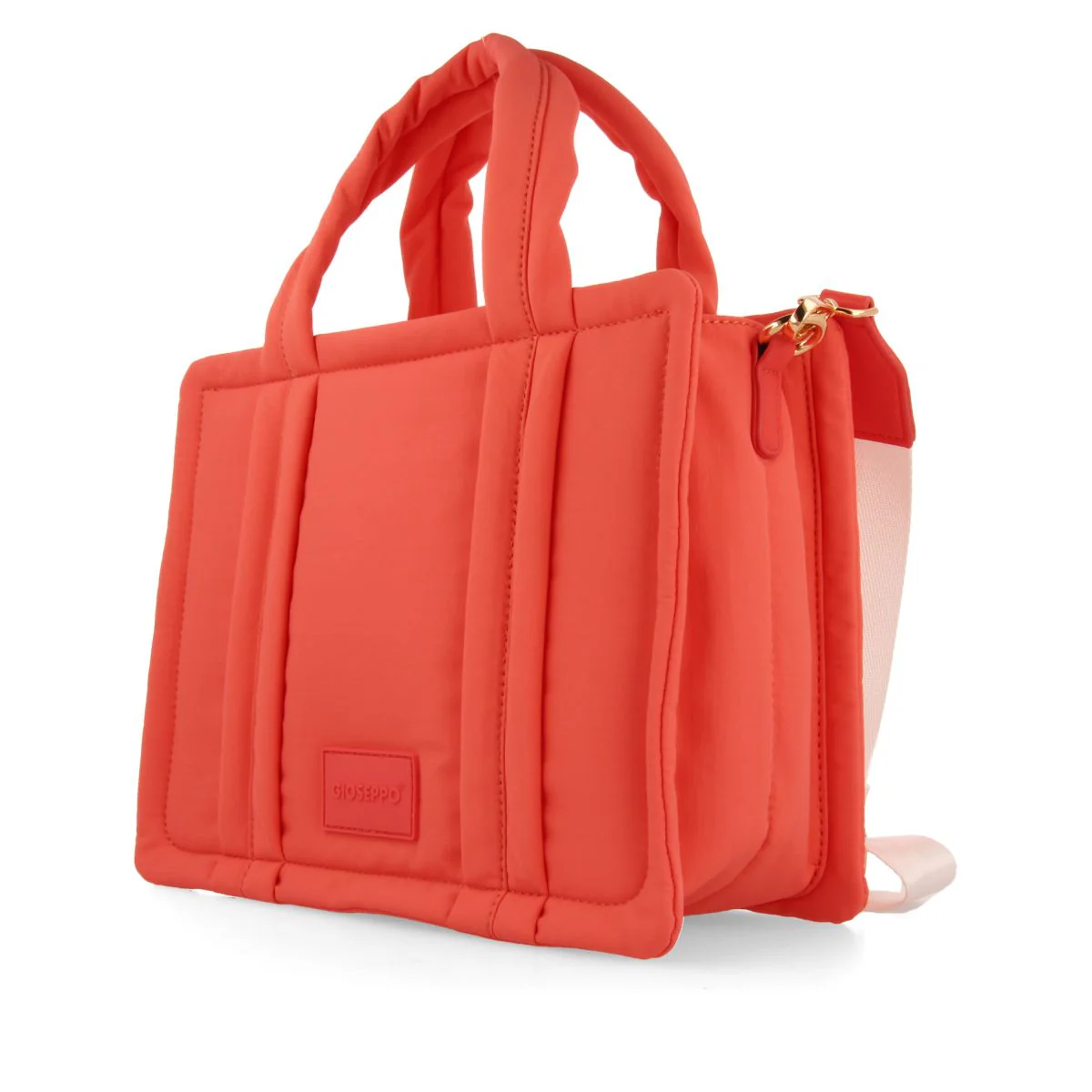 CORAL BAG WITH HANDLES AND GEREI SHOULDER STRAP - Image 2