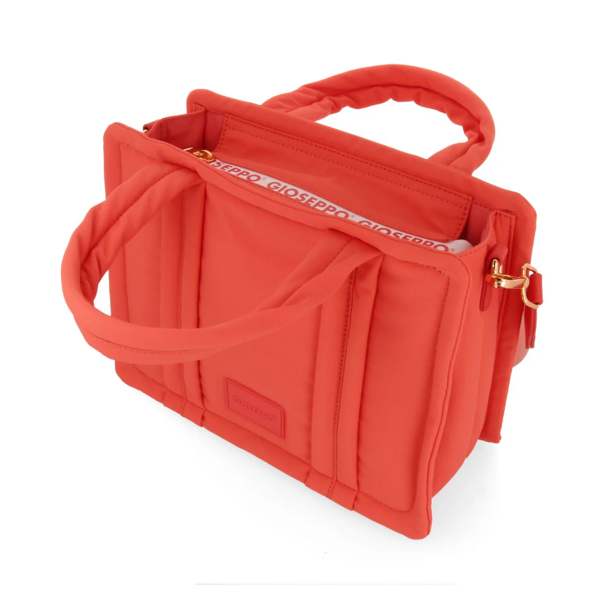 CORAL BAG WITH HANDLES AND GEREI SHOULDER STRAP - Image 3