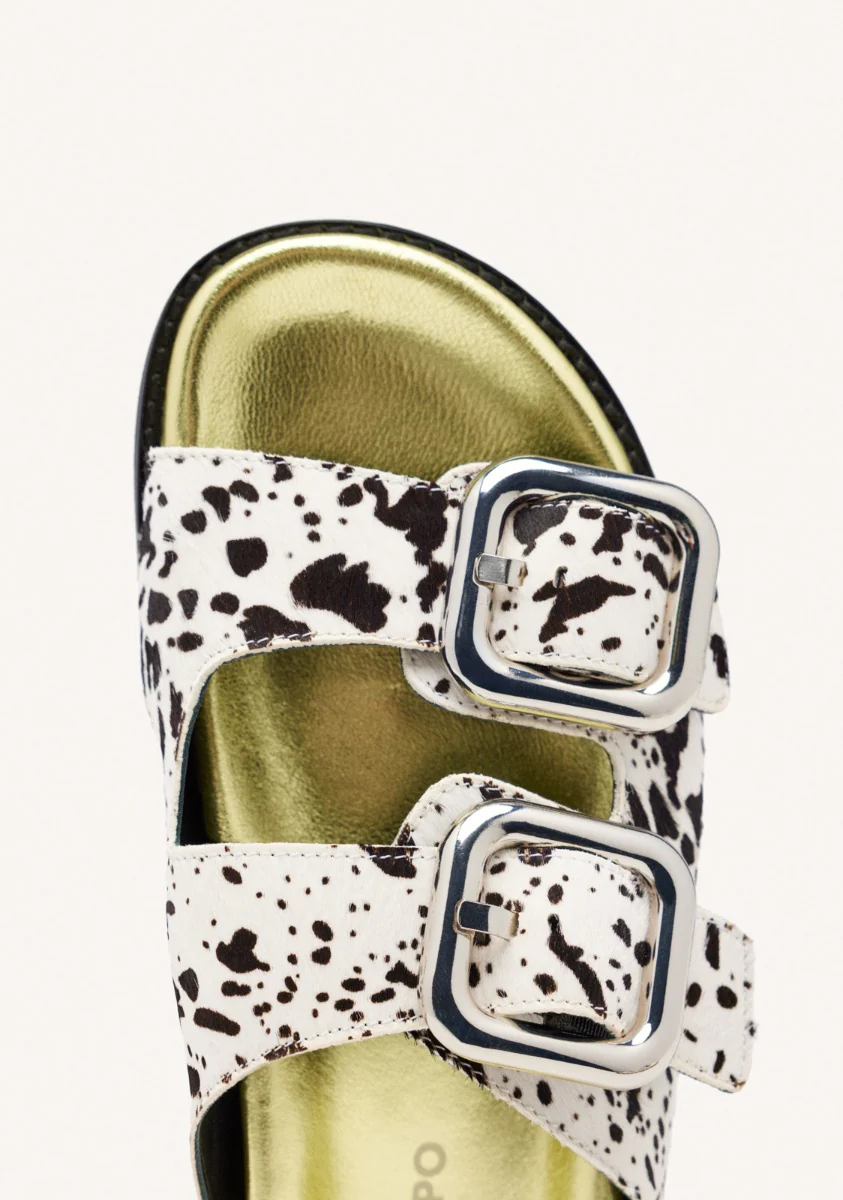 ANIMAL PRINT LEATHER BIO SANDALS MIFFLIN - Image 3