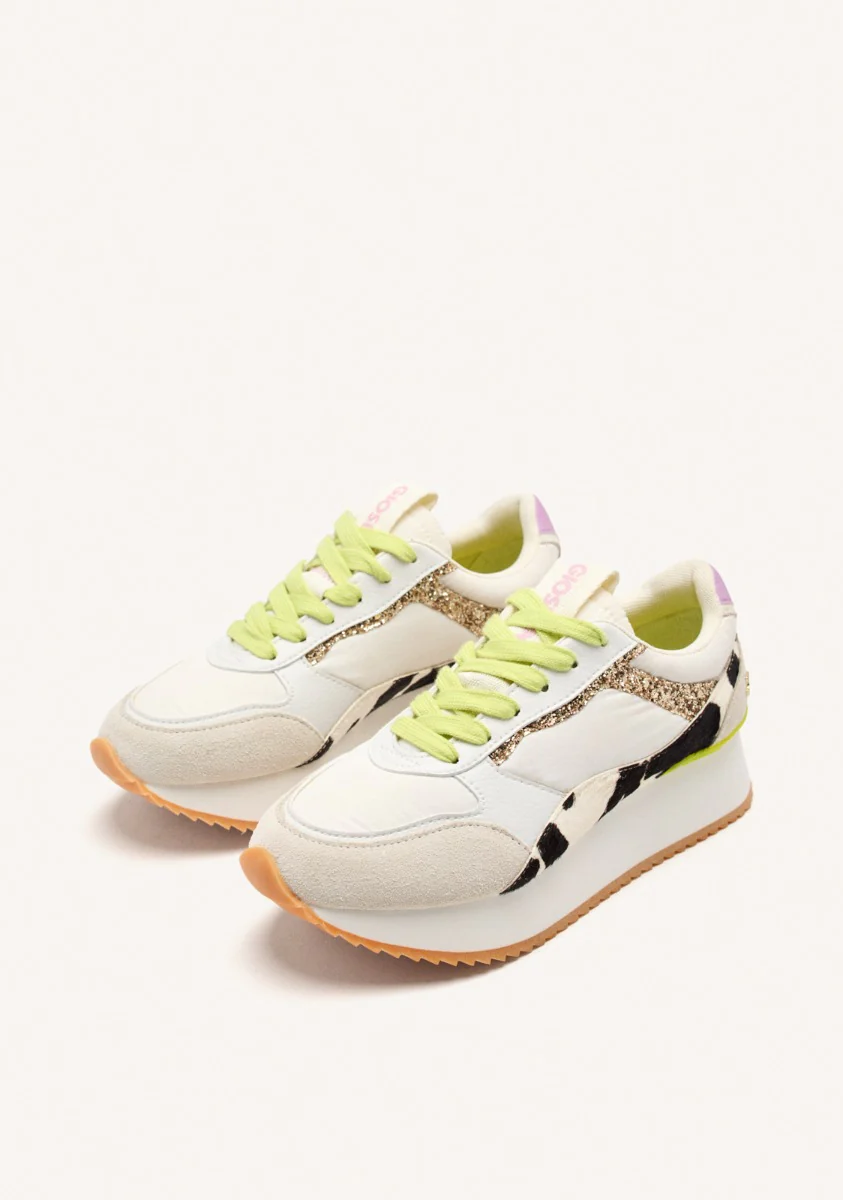 COW LEATHER PLATFORM SNEAKERS BOWDOIN - Image 2