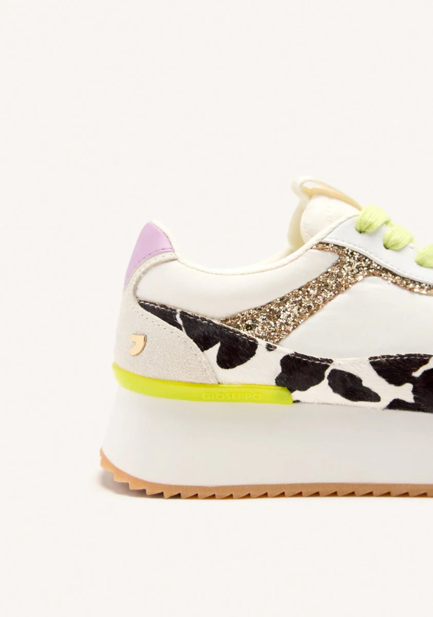 COW LEATHER PLATFORM SNEAKERS BOWDOIN - Image 3