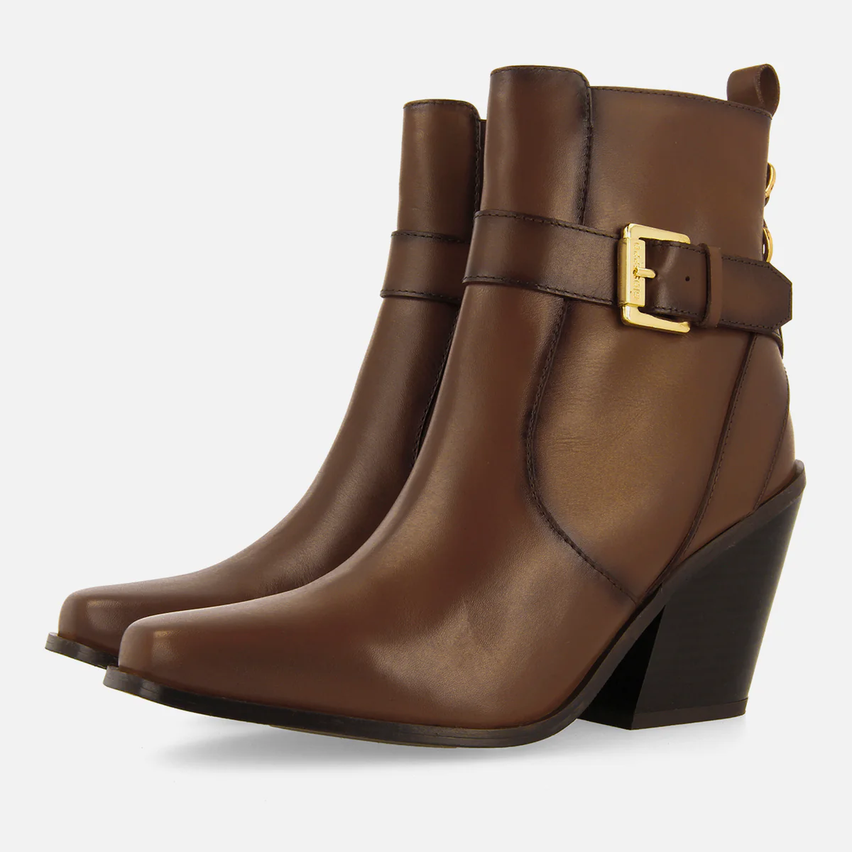 COWBOY LEATHER BOOTS WITH HEEL SANDVED - Image 2