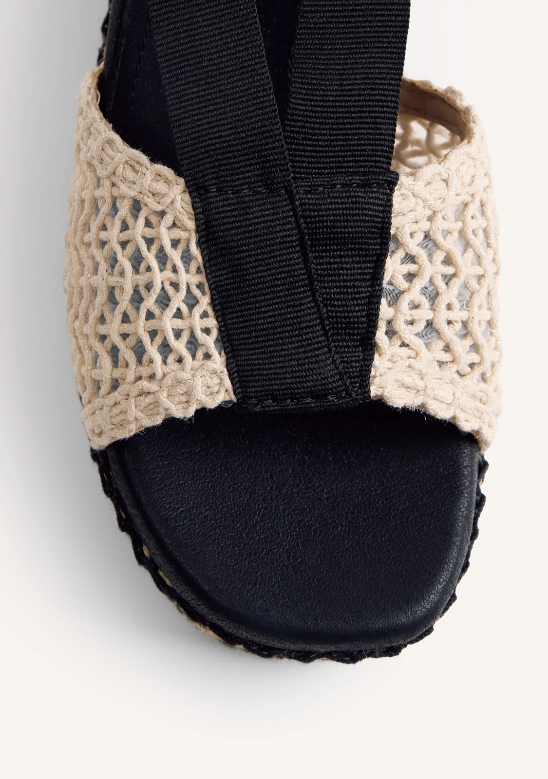 CROCHET WEDGE SANDALS DAGENHAM - Image 3