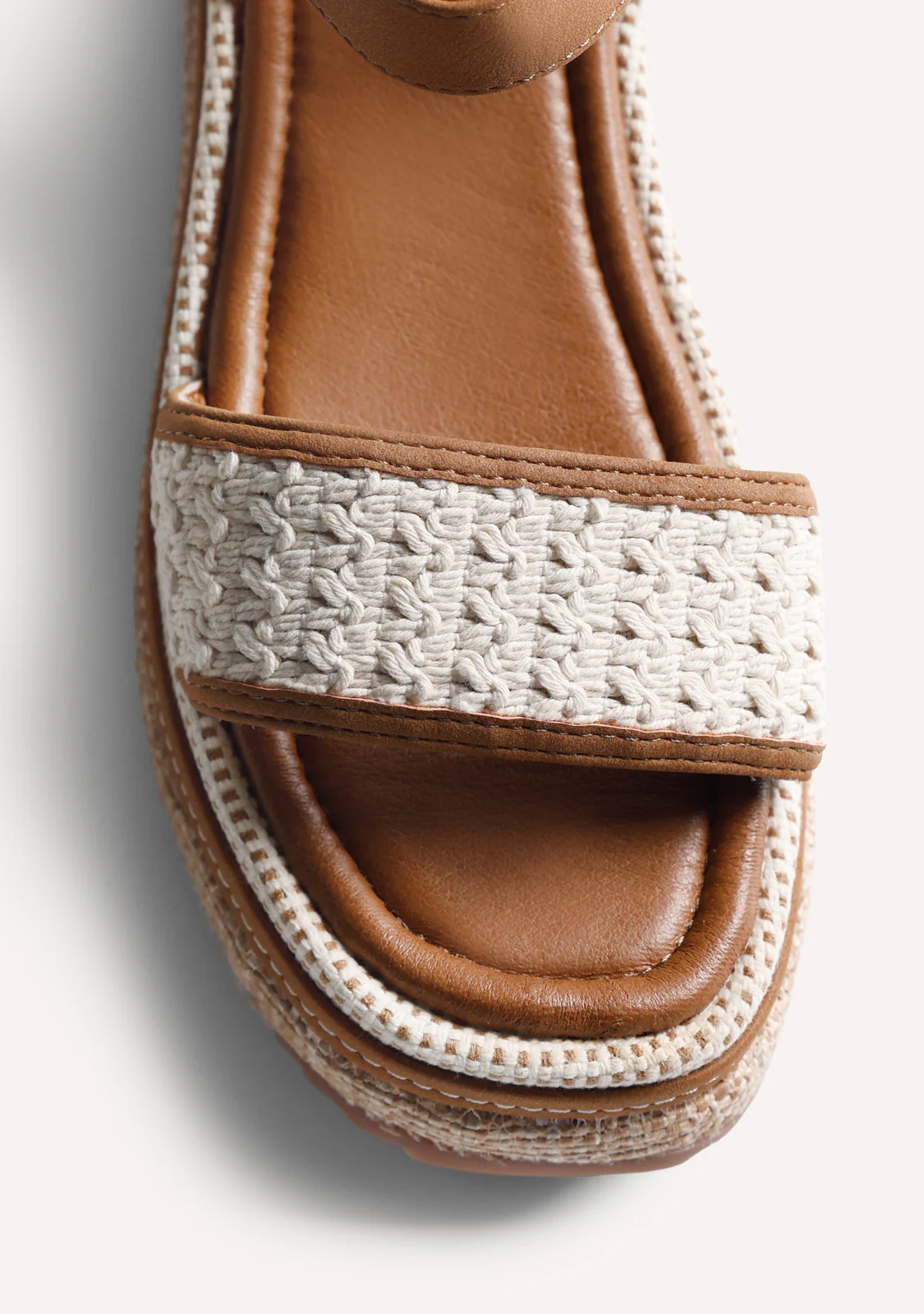 CROCHET WEDGE SANDALS ISOKO - Image 3