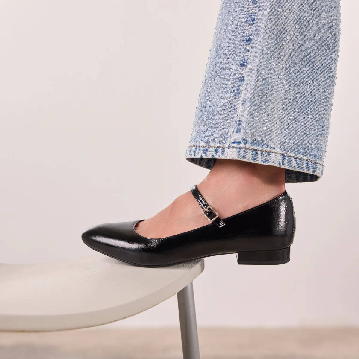 DANCERS MARY JANES IN PATENT LEATHER EFFECT TOROJE - Image 5