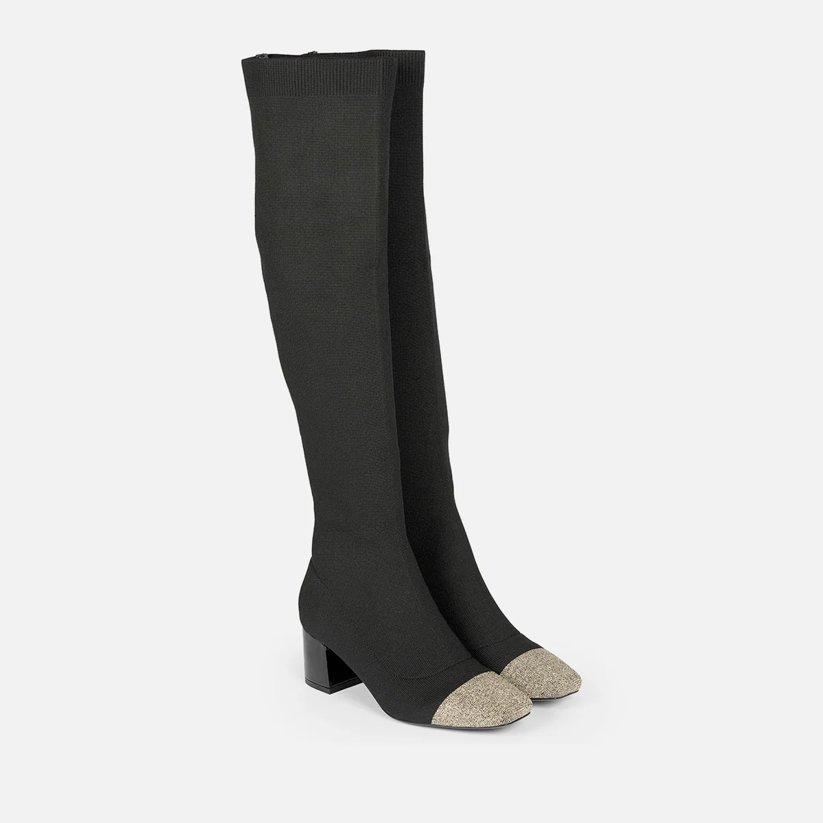 ELASTIC HIGH BOOTS WITH HEEL POPRAD - Image 3