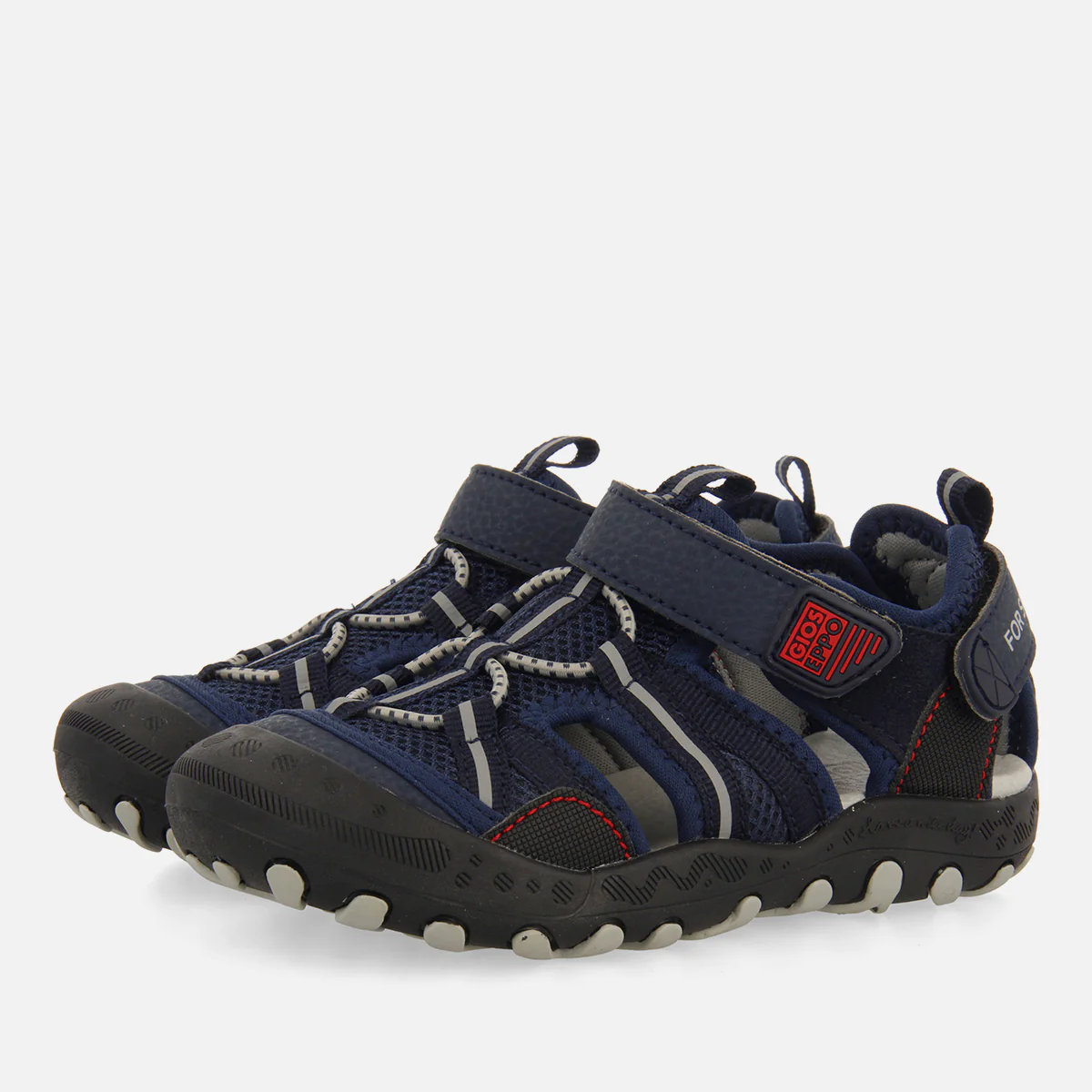 Emance boys navy blue sports sandals - Image 2