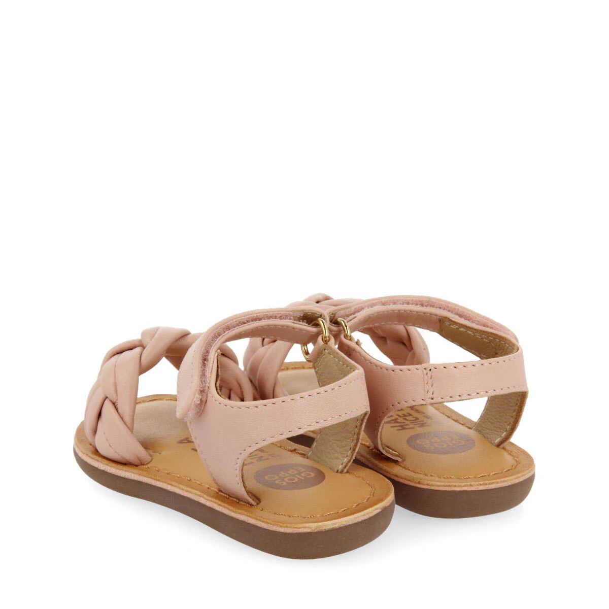 Ennery girlsinklaited leather sandals - Image 4