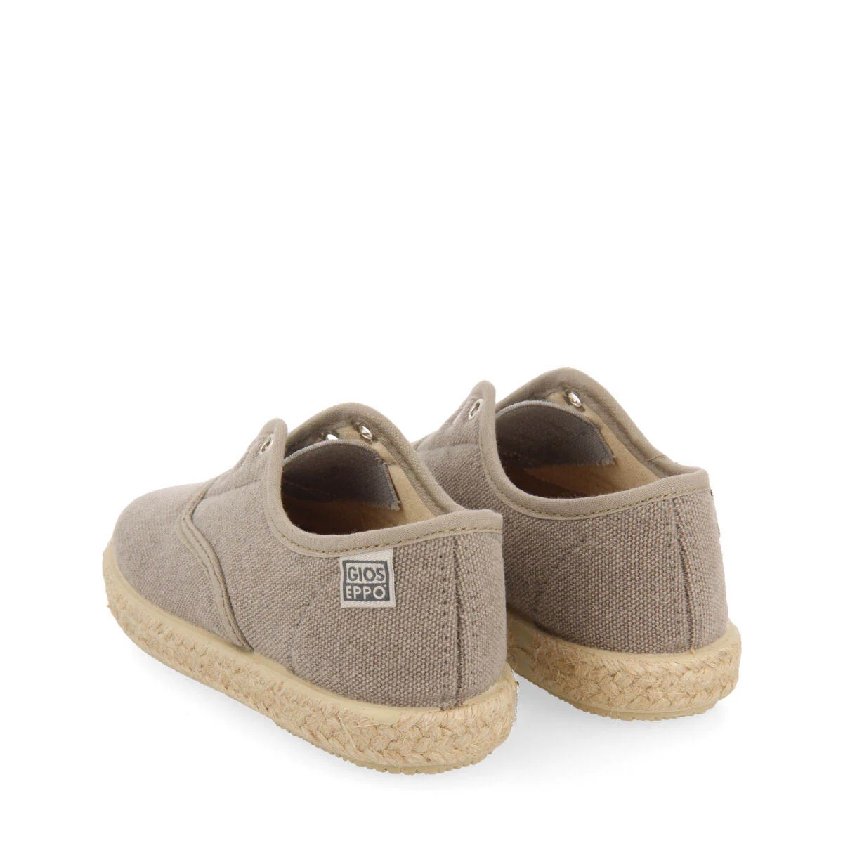 Farges babies grey oxford style espadrilles - Image 4