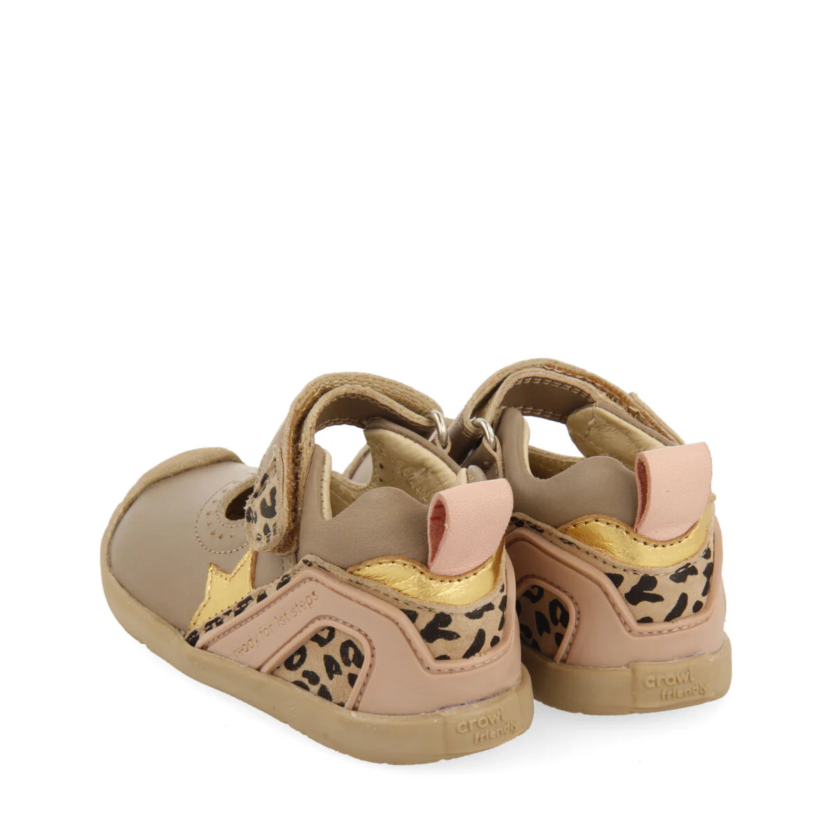 Fiesnes my first gioseppo babies' multicoloured leather ballet flats - Image 3