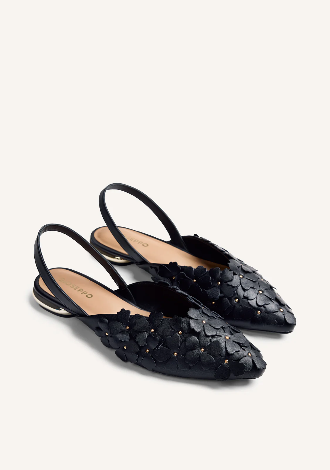 FLOWER LEATHER SLINGBACK BALLET FLATS KINNA - Image 2