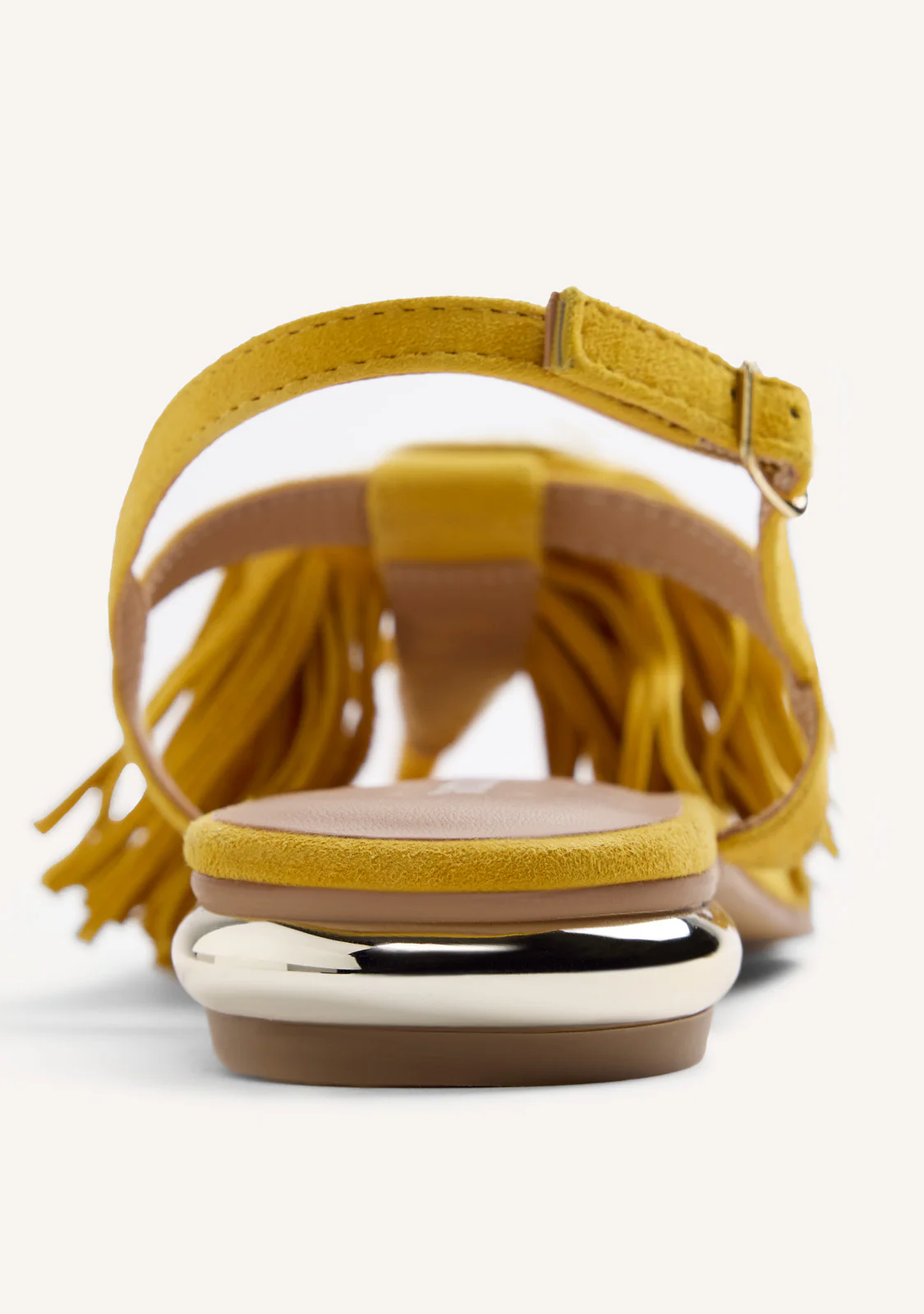 FRINGED LEATHER SANDALS ESCANABA - Image 4