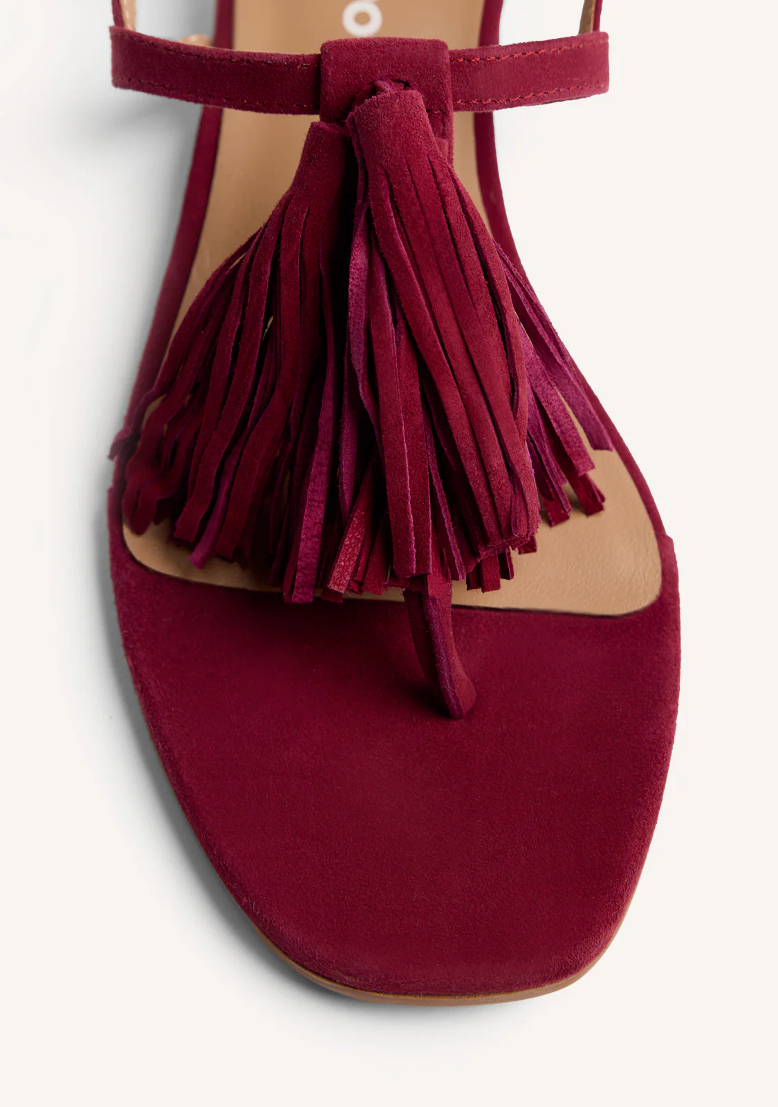 FRINGED LEATHER SANDALS ESCANABA - Image 3