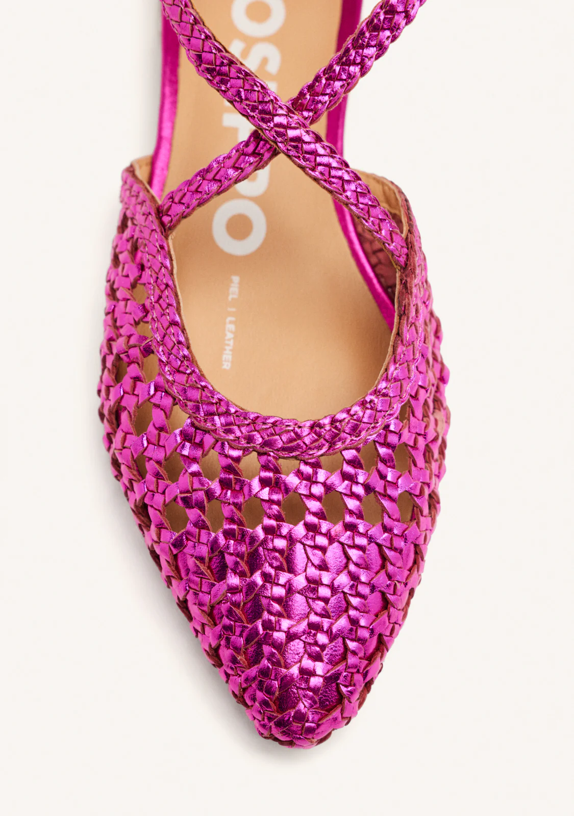 BRAIDED LEATHER BALLET FLATS LESKOVIC - Image 4