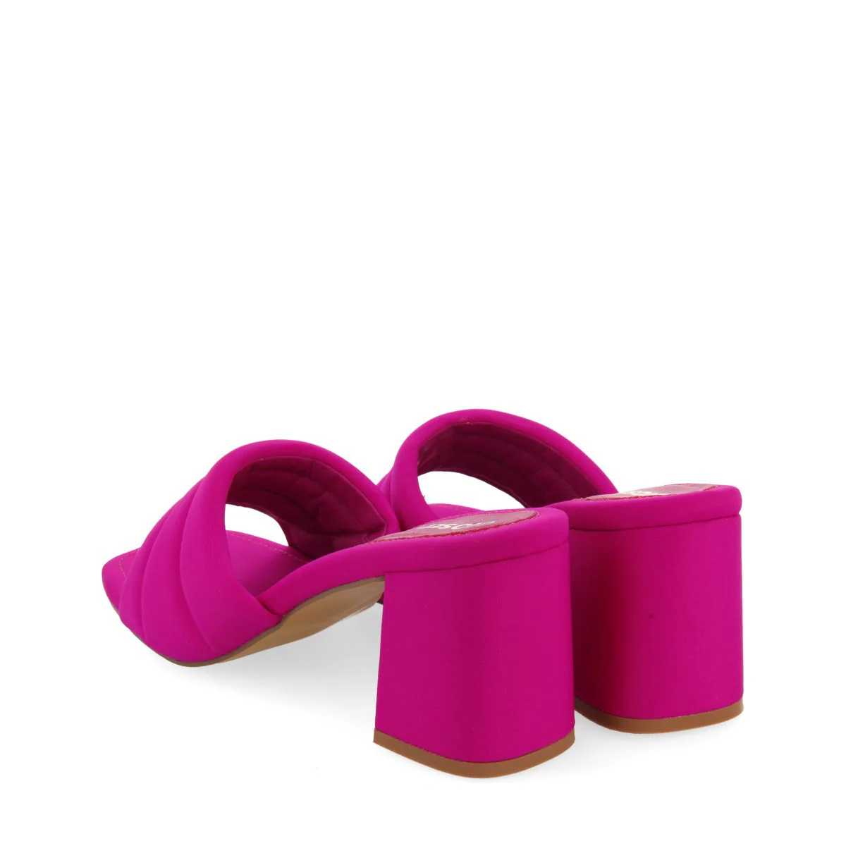 FUCHSIA HEELLESS SANDALS FOR WOMEN BUCODA - Image 3