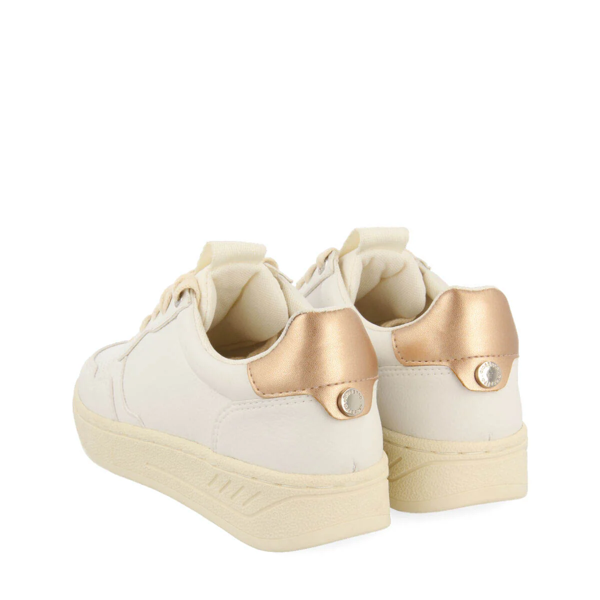 Fulton women's white retro sneakers - Image 5