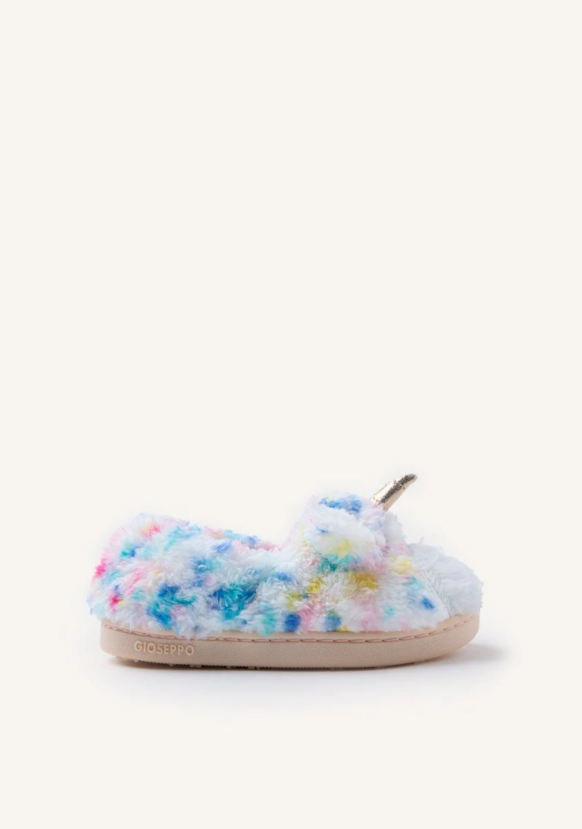 FUR CLOSED HOUSE SLIPPERS TENNEY