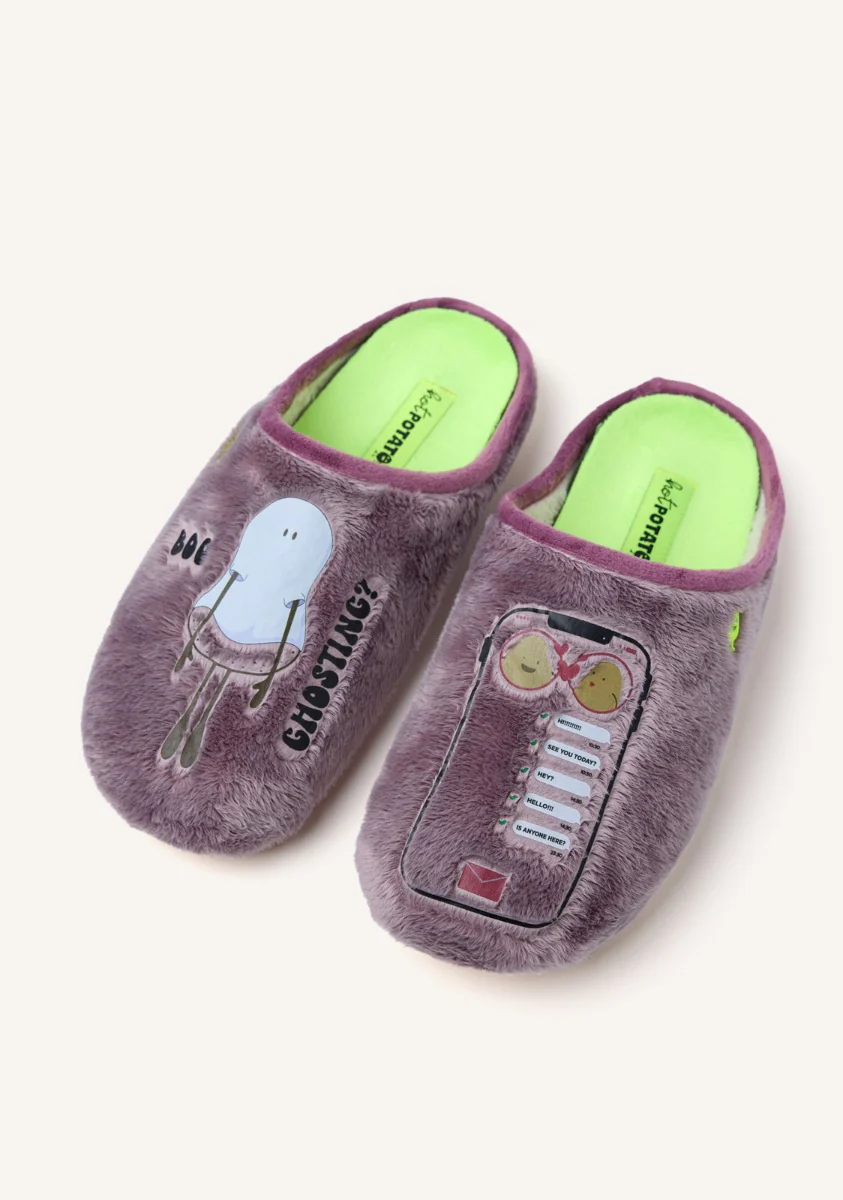 FUR HOUSE SLIPPERS DRAWING SLAYTON - Image 3