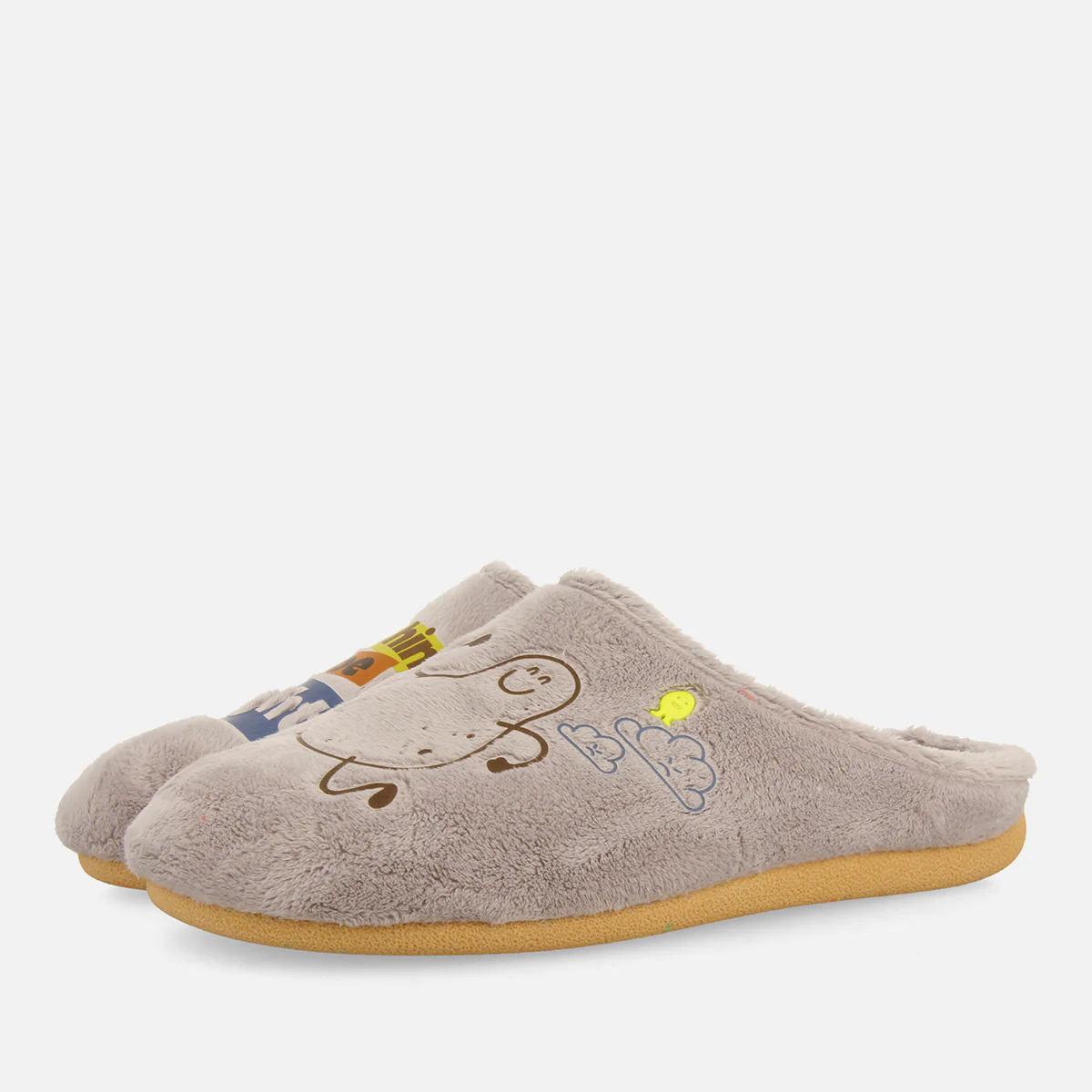GENESEE FAUX FUR PRINT HOUSE SLIPPERS - Image 2