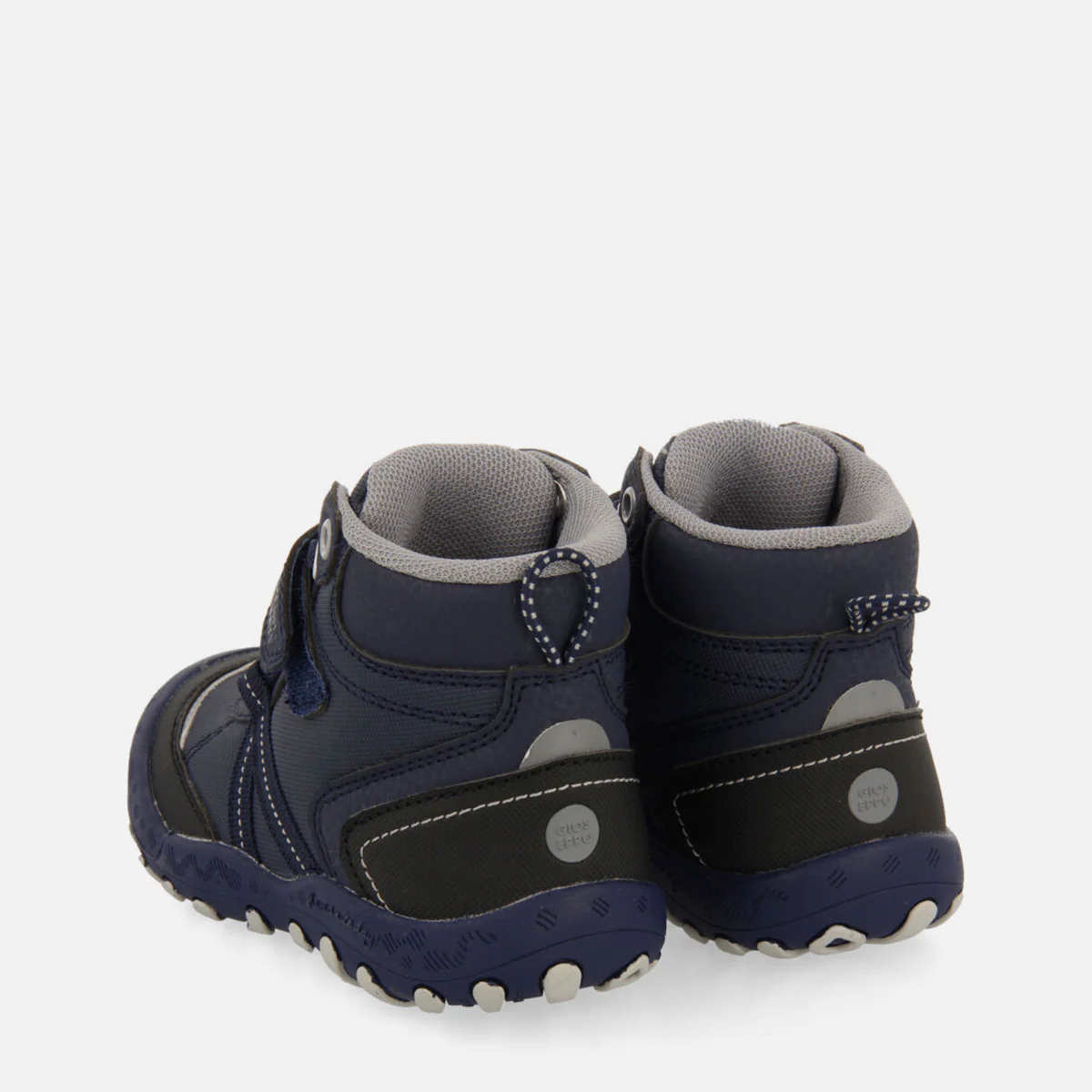 Gerlos children's navy blue hiking boot-style sneakers - Image 3