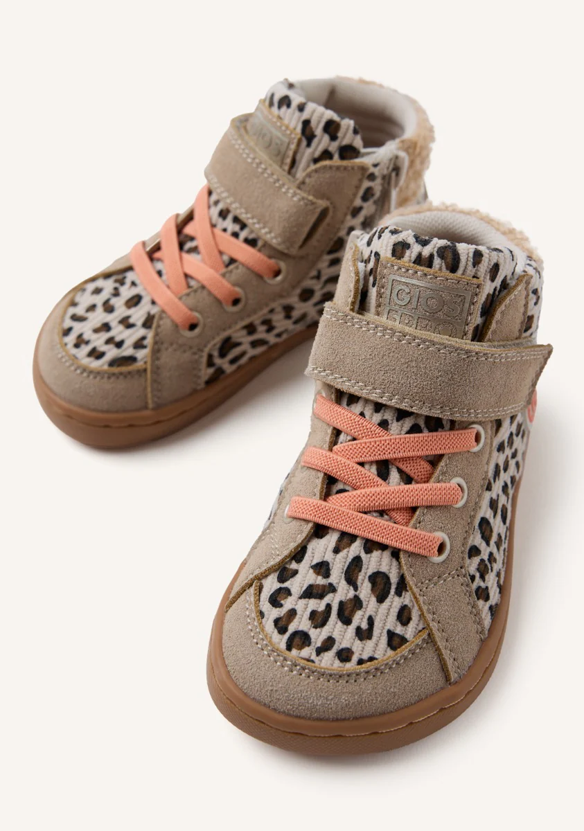 GIOSEPPO BAREFOOT - ANIMAL PRINT BOOTIE SNEAKERS AMIRET - Image 6