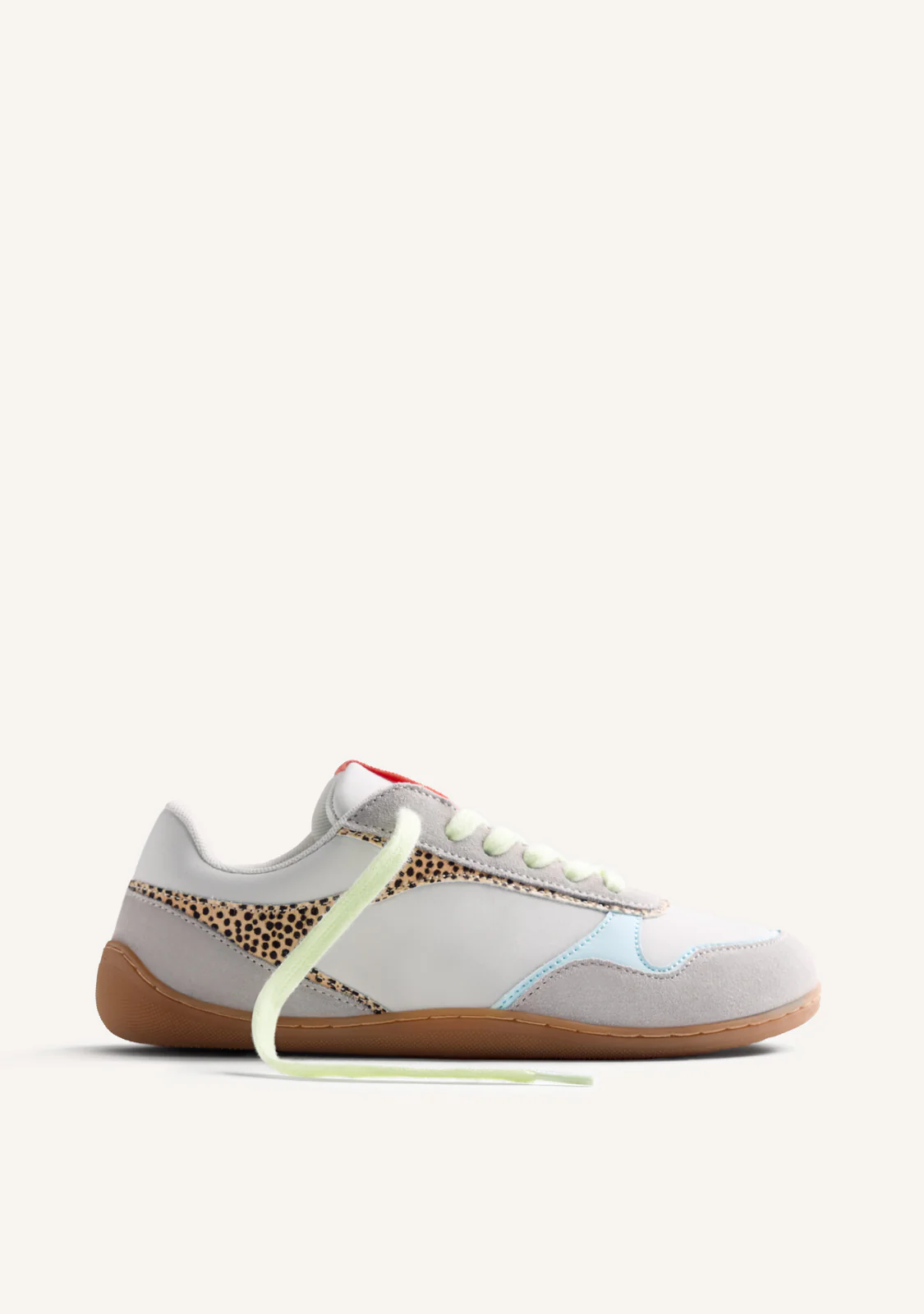 GIOSEPPO BAREFOOT - ANIMAL PRINT LEATHER SNEAKERS LUANDA
