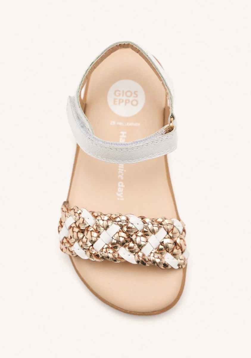 GIOSEPPO BAREFOOT - BRAIDED LEATHER SANDALS BELKNAP - Image 4