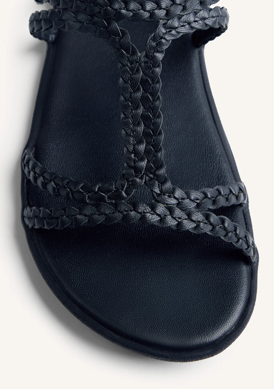 GIOSEPPO BAREFOOT - BRAIDED LEATHER SANDALS NEDELJA - Image 3