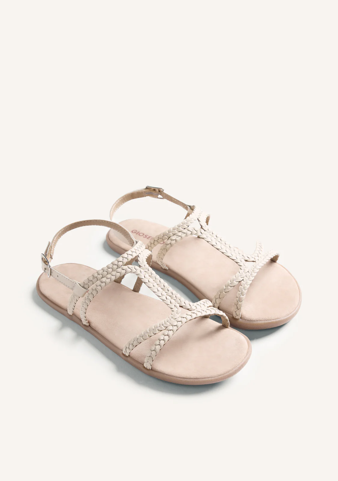 GIOSEPPO BAREFOOT - BRAIDED LEATHER SANDALS NEDELJA - Image 2