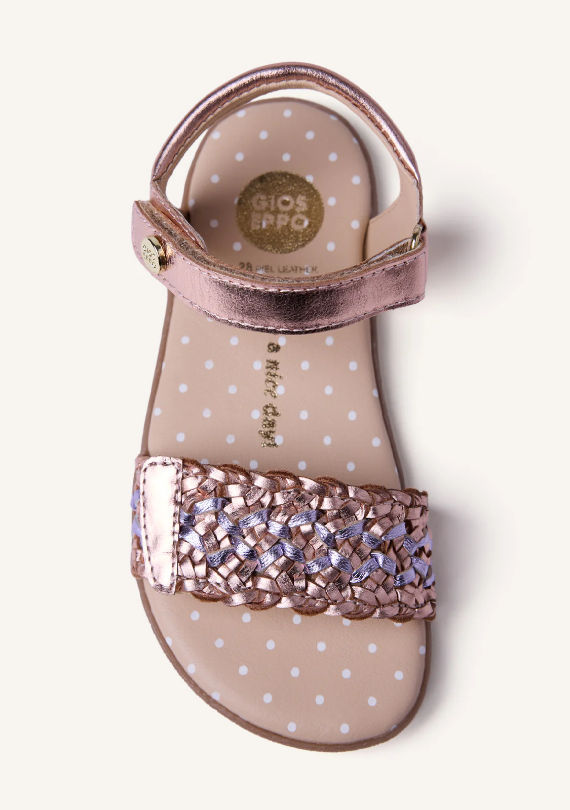 GIOSEPPO BAREFOOT - BRAIDED LEATHER SANDALS SANDOWN - Image 3