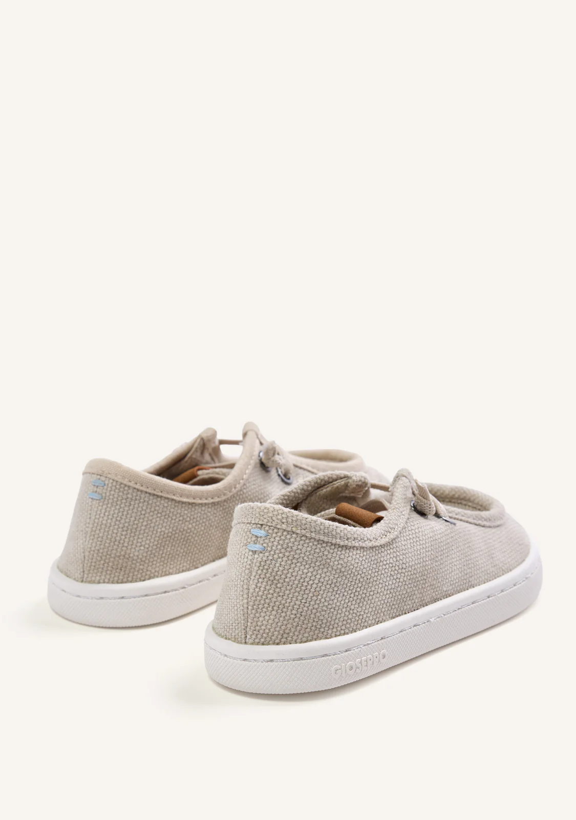 GIOSEPPO BAREFOOT - CANVAS BOAT LOAFERS BULH - Image 4