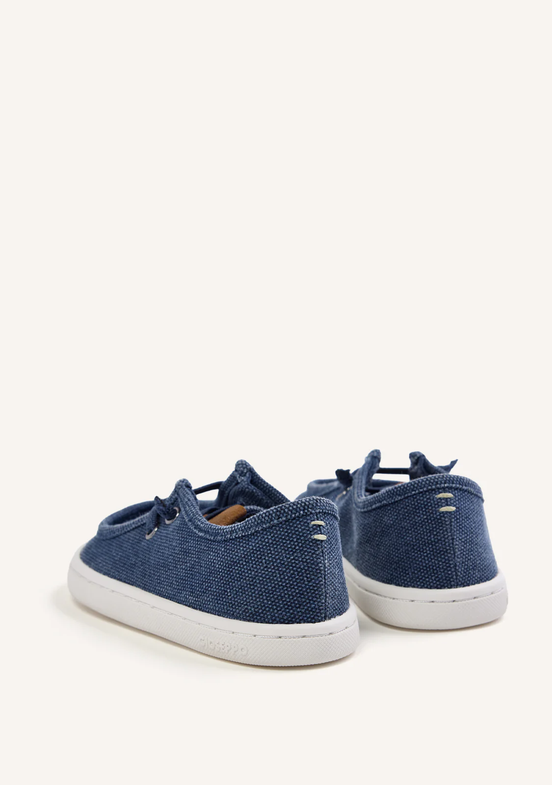 GIOSEPPO BAREFOOT - CANVAS BOAT LOAFERS BULH - Image 4