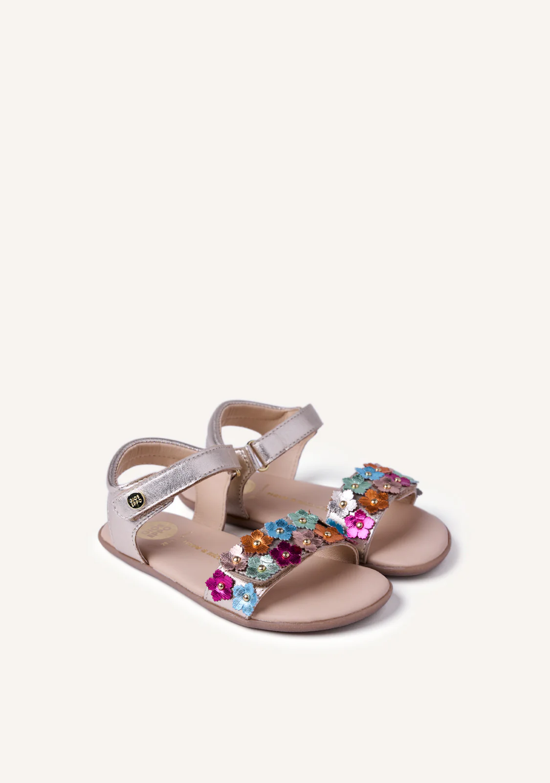 GIOSEPPO BAREFOOT - FLOWER LEATHER SANDALS LOITOK - Image 2